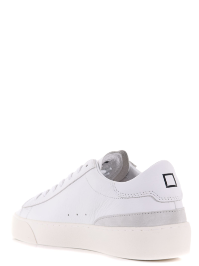 Shop Date D.a.t.e. Mens Sneakers Leather. In Bianco