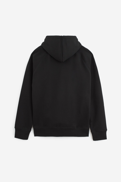 Shop Carhartt Hooded Chase Sweat Sweatshirt In Black