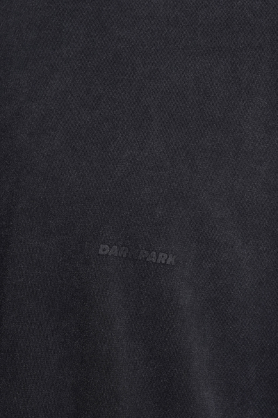 Shop Darkpark Theo T-shirt In Black Cotton