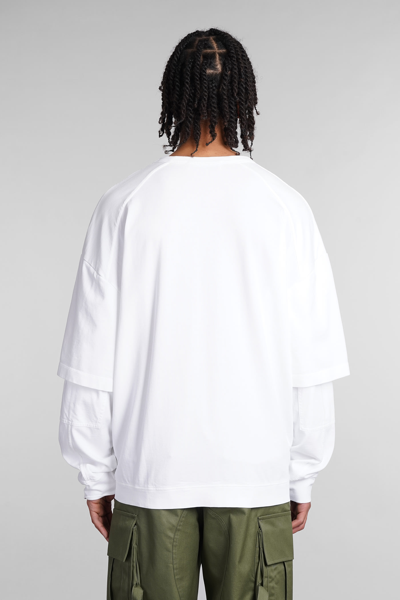 Shop Darkpark Theo T-shirt In White Cotton