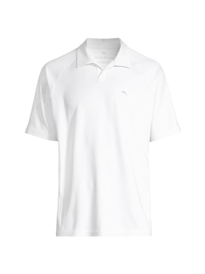 Shop Tommy Bahama Men's Ace Tropic Polo Shirt In White