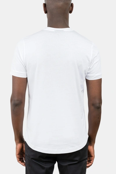 Shop Inimigo Fifty Shade Of Blue Print T-shirt In White