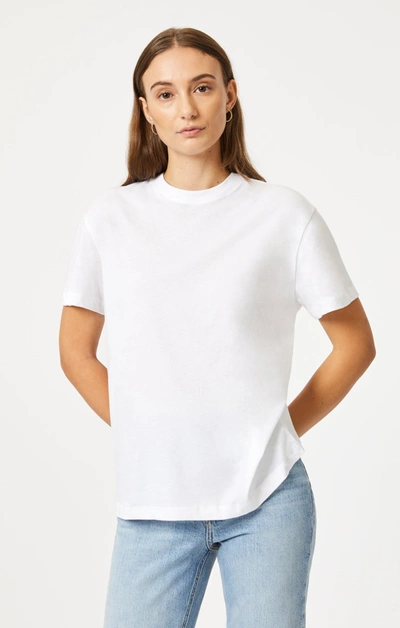 Shop Mavi Crew Neck T-shirt In White