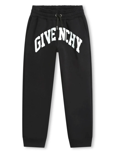 Shop Givenchy Pantaloni Sportivi Con Logo In Black