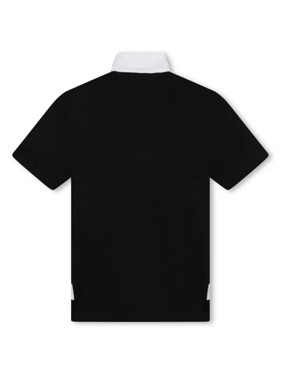 Shop Givenchy Polo Con Logo In Black
