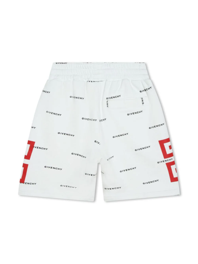 Shop Givenchy Bermuda  4g In White