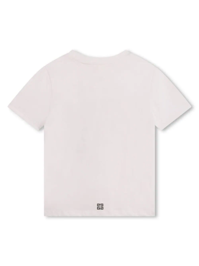 Shop Givenchy T-shirt Con Stampa 4g In White