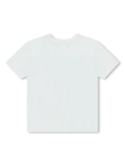 Shop Givenchy T-shirt Con Logo Applicato In White