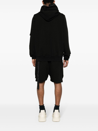 Shop Rick Owens Drkshdw Gimp Flight Bomber In Black