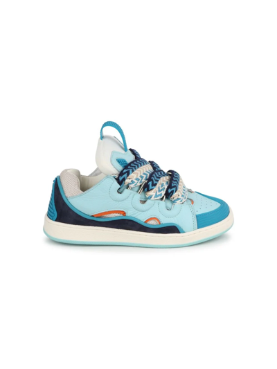 Shop Lanvin Sneakers Curb In Blue
