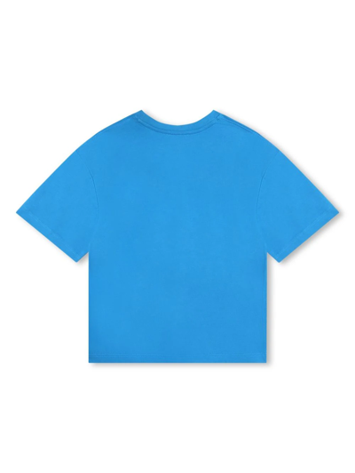 Shop Marc Jacobs T-shirt Con Stampa In Light Blue