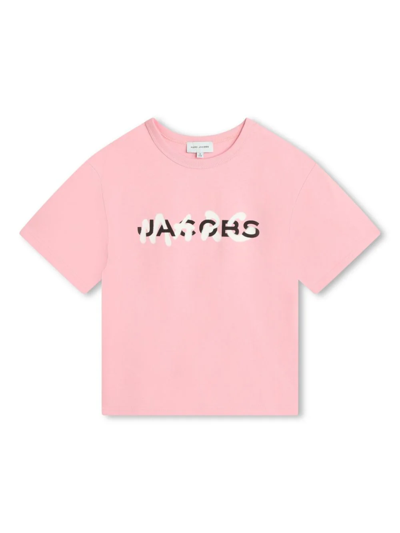 Shop Marc Jacobs T-shirt Con Stampa In Pink