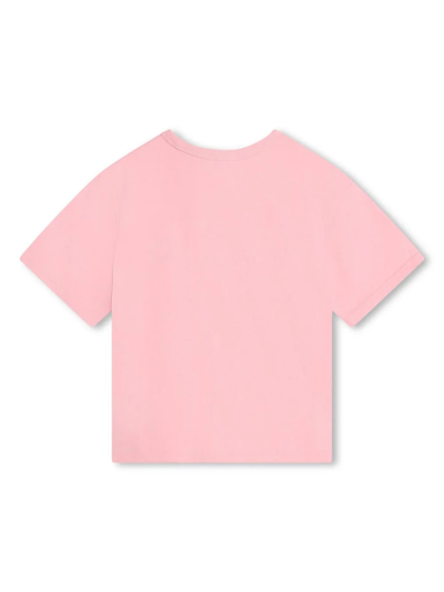 Shop Marc Jacobs T-shirt Con Stampa In Pink