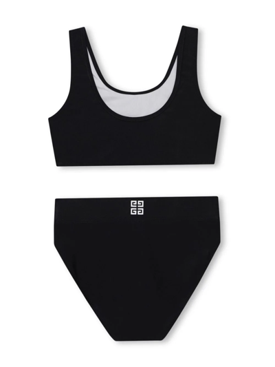 Shop Givenchy Costume A Due Pezzi Con Logo In Black