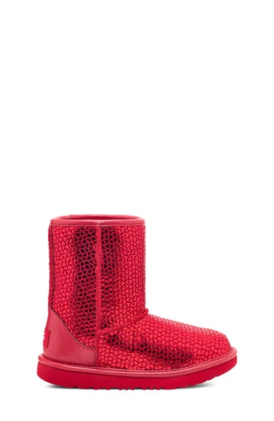 Shop Ugg ® Kids' Classic Ii Gel Heart Boot In Red