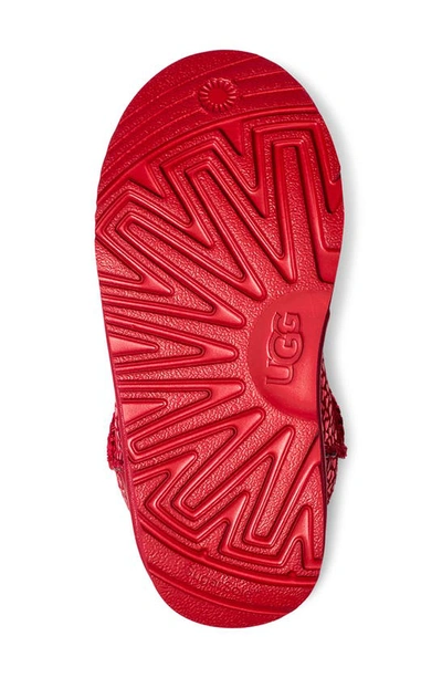 Shop Ugg ® Kids' Classic Ii Gel Heart Boot In Red