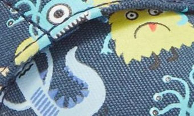 Shop Toms Kids' Monster Alpargata Slip-on In Indigo
