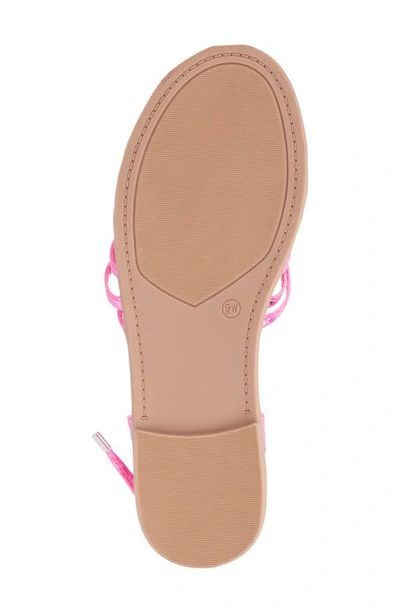 Fashion To Figure Daria Sandal In Baby Pink