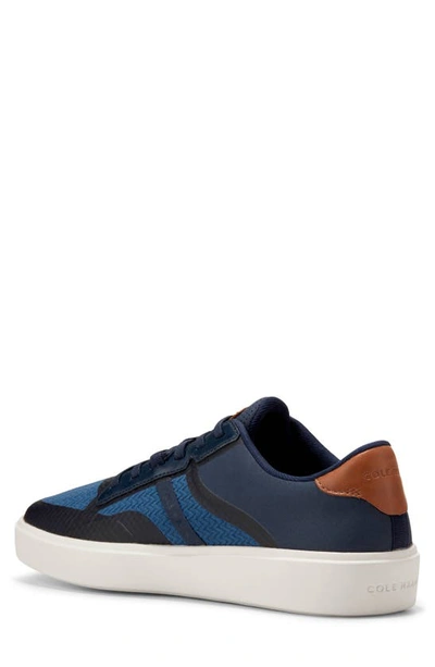 Shop Cole Haan Grand Crosscourt Winner Sneaker In Ensign Blue/ Navy Blue