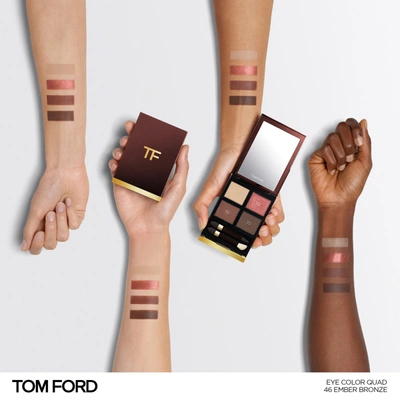 Shop Tom Ford Eye Color Quad Crème In Ember Bronze