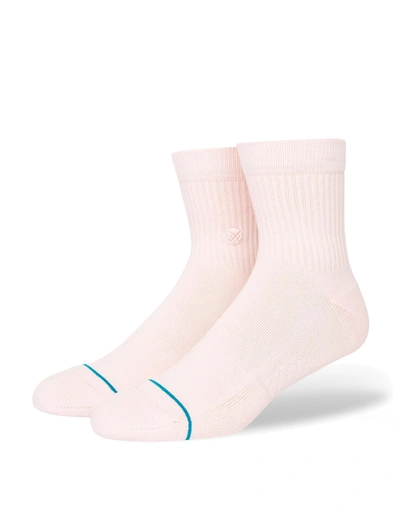 Shop Stance Icon Quarter Sock In Pink