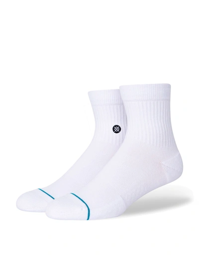 Shop Stance Icon Quarter Sock In White