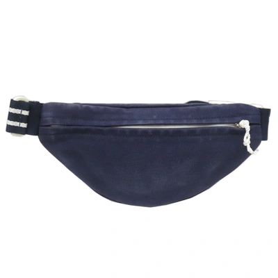 Pre-owned Chanel Blue Canvas Clutch Bag ()