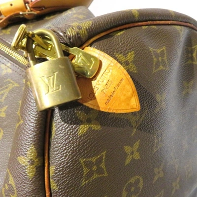 Pre-owned Louis Vuitton Keepall Bandoulière 60 Brown Canvas Travel Bag ()