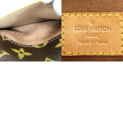Pre-owned Louis Vuitton Popincourt Brown Canvas Shopper Bag ()