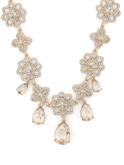 Marchesa Lace Collar Necklace In Gold