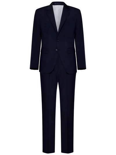 Shop Dsquared2 Cipro Suit In Blu