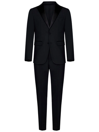 Shop Dsquared2 Miami Suit In Nero