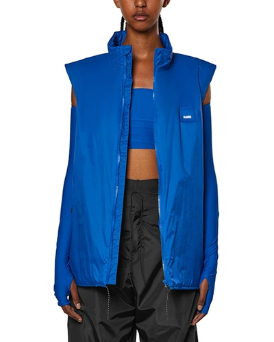 Shop Rains Fuse Vest In Blue