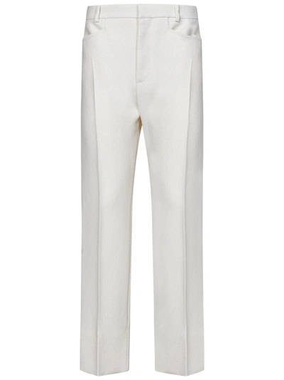 Shop Tom Ford Wallis Trousers In Bianco