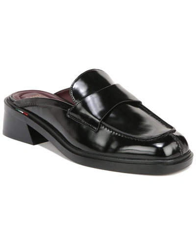 Shop Franco Sarto Georgie Leather Slip-on In Black