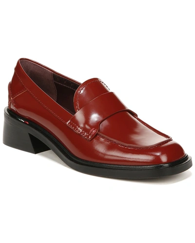 Shop Franco Sarto Gabriella Leather Slip-on In Red
