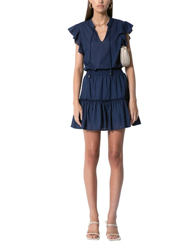 Shop Tart Ezra Mini Dress In Blue