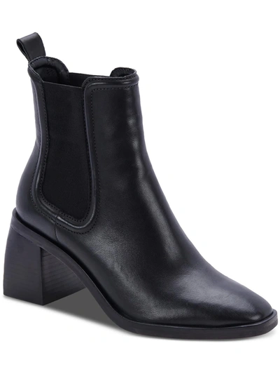 Shop Dolce Vita Iliana Womens Suede Ankle Chelsea Boots In Black