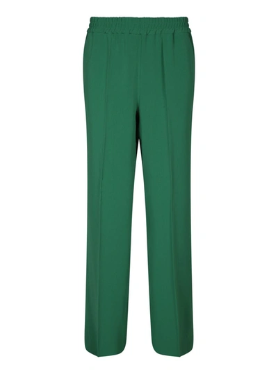 Shop Alberto Biani Trousers In Green