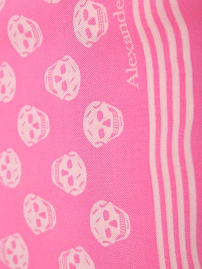 Shop Alexander Mcqueen Scarves In Pink