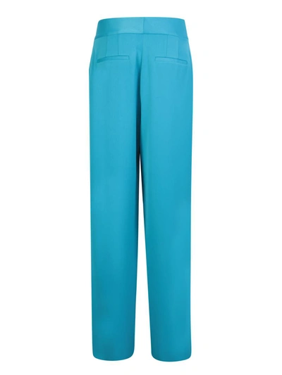 Shop Alice And Olivia Alice + Olivia Trousers In Blue