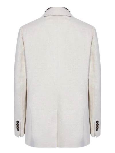 Shop Brunello Cucinelli Jackets In White