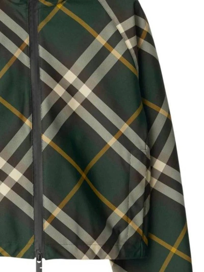 Shop Burberry Jackets In Ivy Ip Check