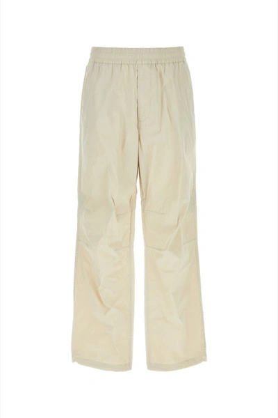Shop Burberry Pants In Wheat