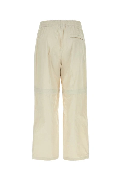 Shop Burberry Pants In Wheat