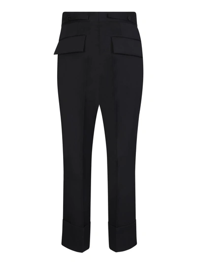 Shop C.p. Company Sapio Trousers In Black