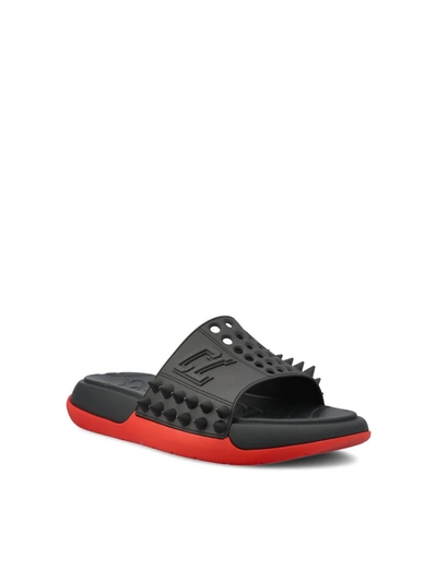 Christian Louboutin Louboutin Men Take It Easy Flat Rubber