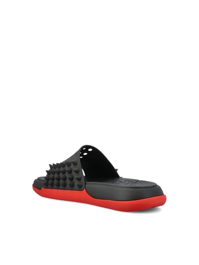 Christian Louboutin Louboutin Men Take It Easy Flat Rubber