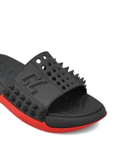 Christian Louboutin Louboutin Men Take It Easy Flat Rubber