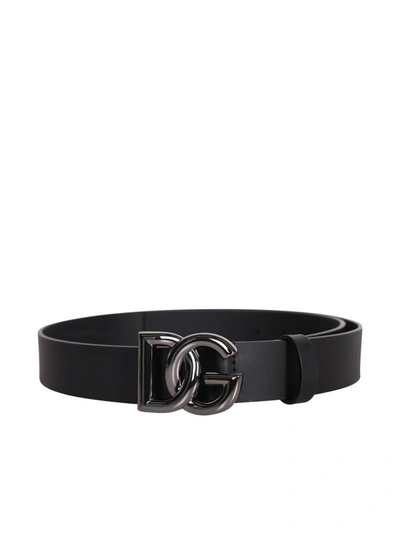 Shop Dolce & Gabbana Belts In Black